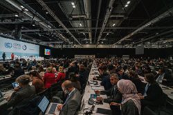 Foto von der UN-Klimakonferenz COP25