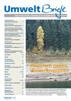Titelbild der Umweltbriefe im Juli/August