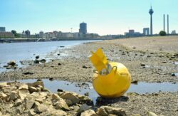 Wasserknappheit wird durch die anhaltende Trockenheit auch in Deutschland ein Problem.