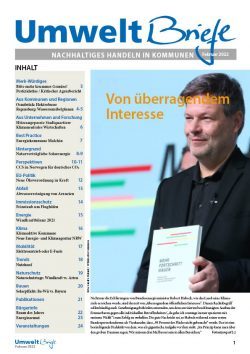 Cover der UmweltBriefe im Februar