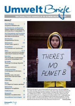 Cover der UmweltBriefe von Mai 2022
