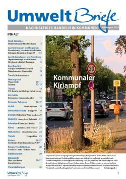 Cover UmweltBriefe im Juli