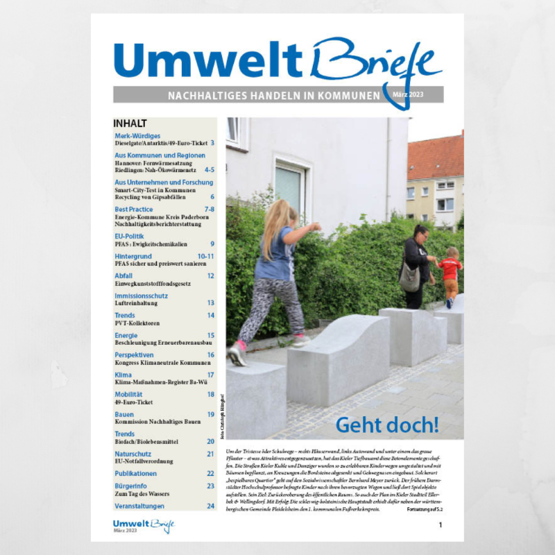 UmweltBriefe im März 2023
