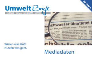 Cover Mediadaten UmweltBriefe