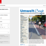 Die UmweltBriefe im digitalen Zeitschriften-Archiv: Lesemodus inklusive Suchfunktion.