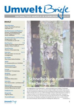 Cover UmweltBriefe November 2023