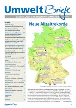 Cover UmweltBriefe Mai 2025