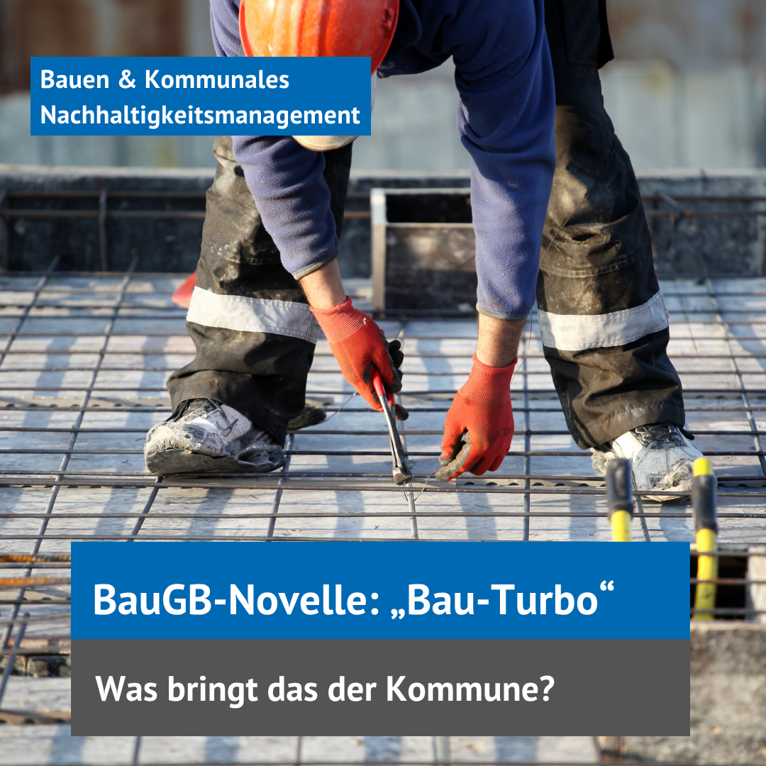Kachel BauGB-Novelle, Bau-Turbo