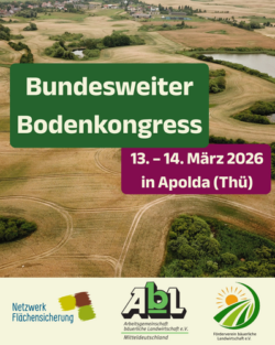 Bodenkongress 2026 der AbL Mitteldeutschland e.V.