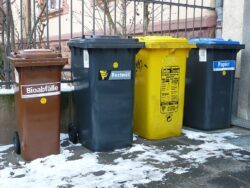 Viele unterschiedliche Tonnen und Zuständigkeiten erschweren in Deutschland die richtige Mülltrennung.
