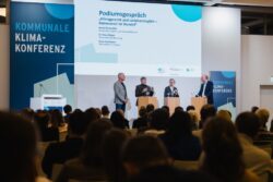 Podiumsgespräch auf der Kommunalen Klimakonferenz 2025
